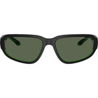 Goodle AN4365, Black and Transparent Green/Dark Green Lenses
