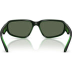 Goodle AN4365, Black and Transparent Green/Dark Green Lenses
