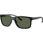 Headlight AN4359, Shiny Matte Black/Dark Green Polarised Lenses