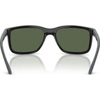 Headlight AN4359, Shiny Matte Black/Dark Green Polarised Lenses