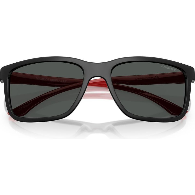 Headlight AN4359, Shiny Matte Black/Dark Grey Lenses
