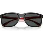 Headlight AN4359, Shiny Matte Black/Dark Grey Lenses