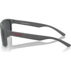 Khim AN4341, Shiny Matte Medium Grey/Dark Grey Lenses