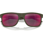 Khim AN4341, Shiny Matte Military/Orange Yellow Mirror Lenses