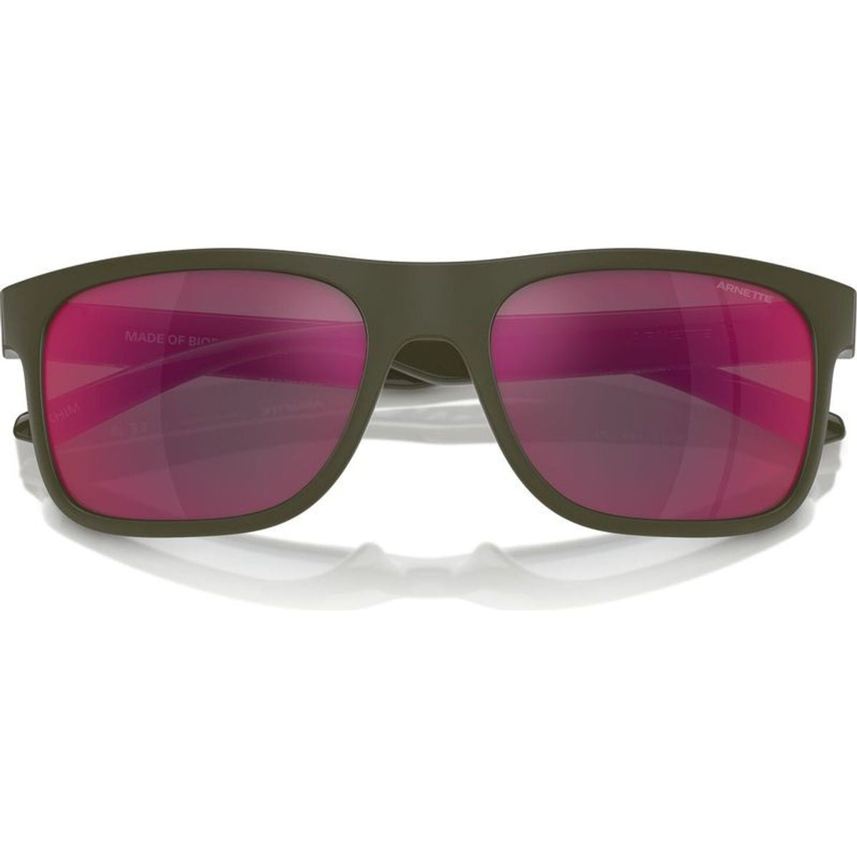 Khim AN4341, Shiny Matte Military/Orange Yellow Mirror Lenses