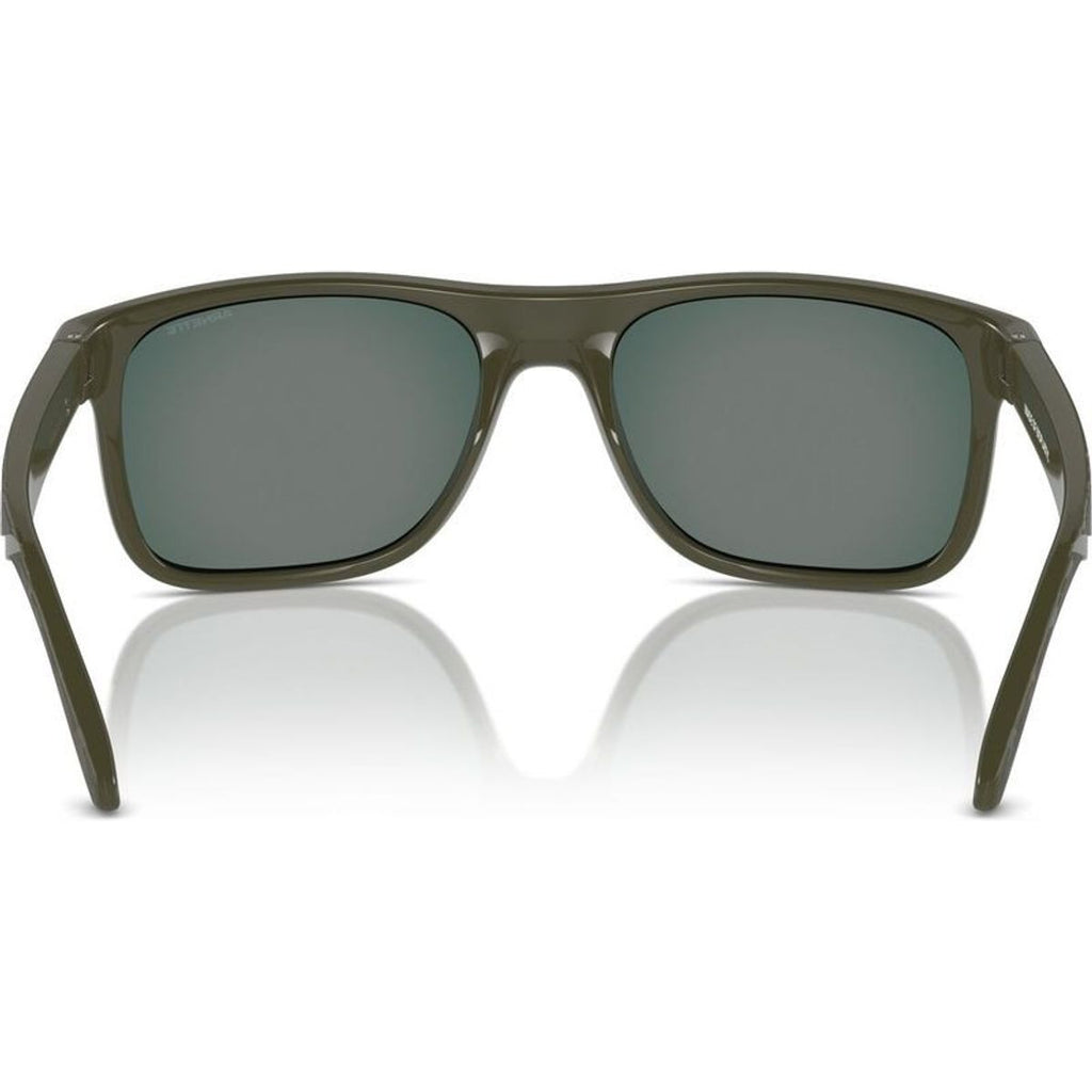 Khim AN4341, Shiny Matte Military/Orange Yellow Mirror Lenses
