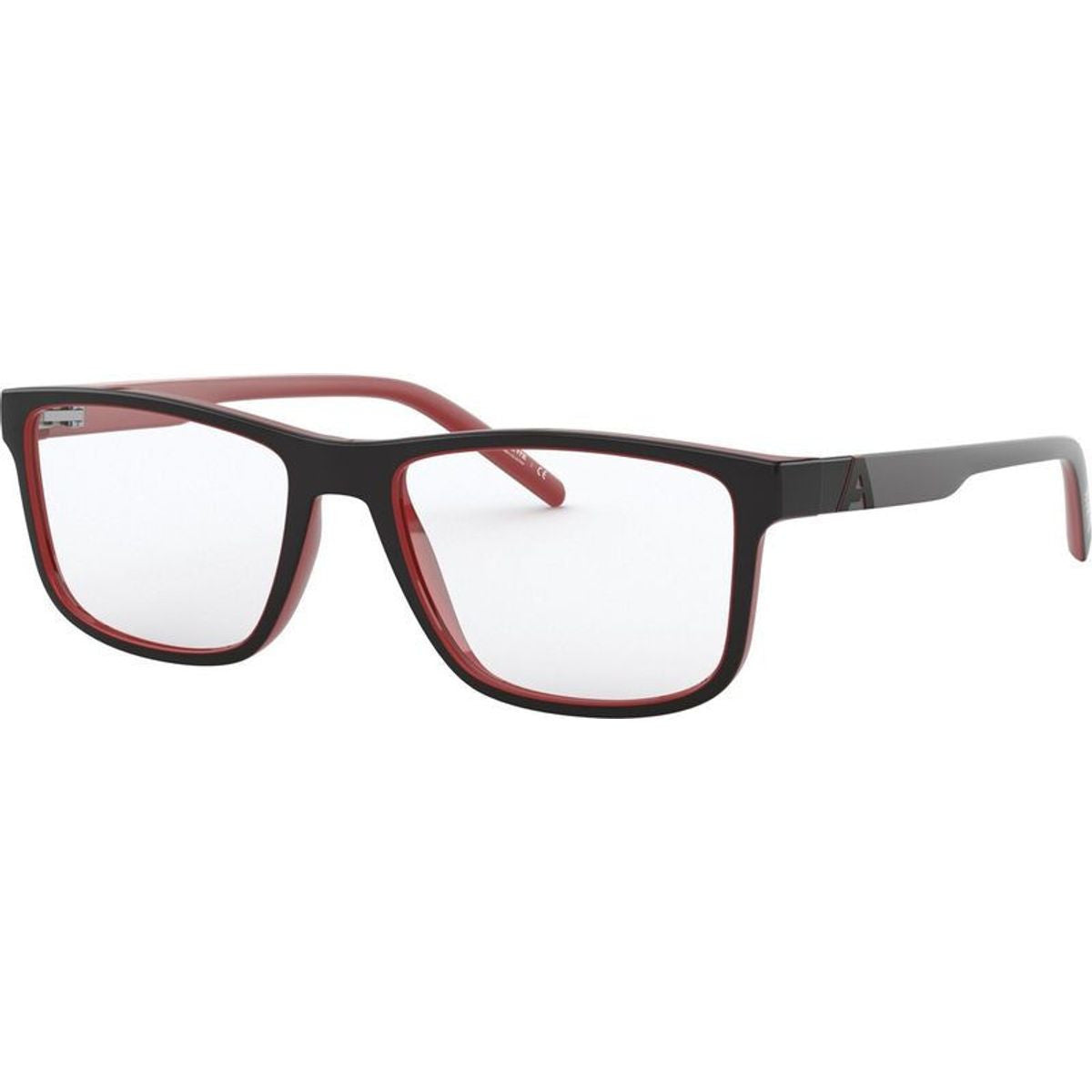 Krypto AN7183, Top Shiny Grey on Red/Clear Lenses