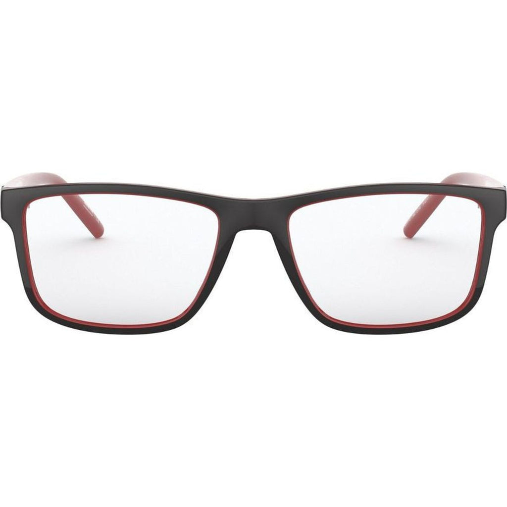Krypto AN7183, Top Shiny Grey on Red/Clear Lenses