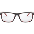 Krypto AN7183, Top Shiny Grey on Red/Clear Lenses