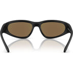 Nineteetwo AN4352, Matte Black/Dark Grey Water Mirror Polarised Lenses