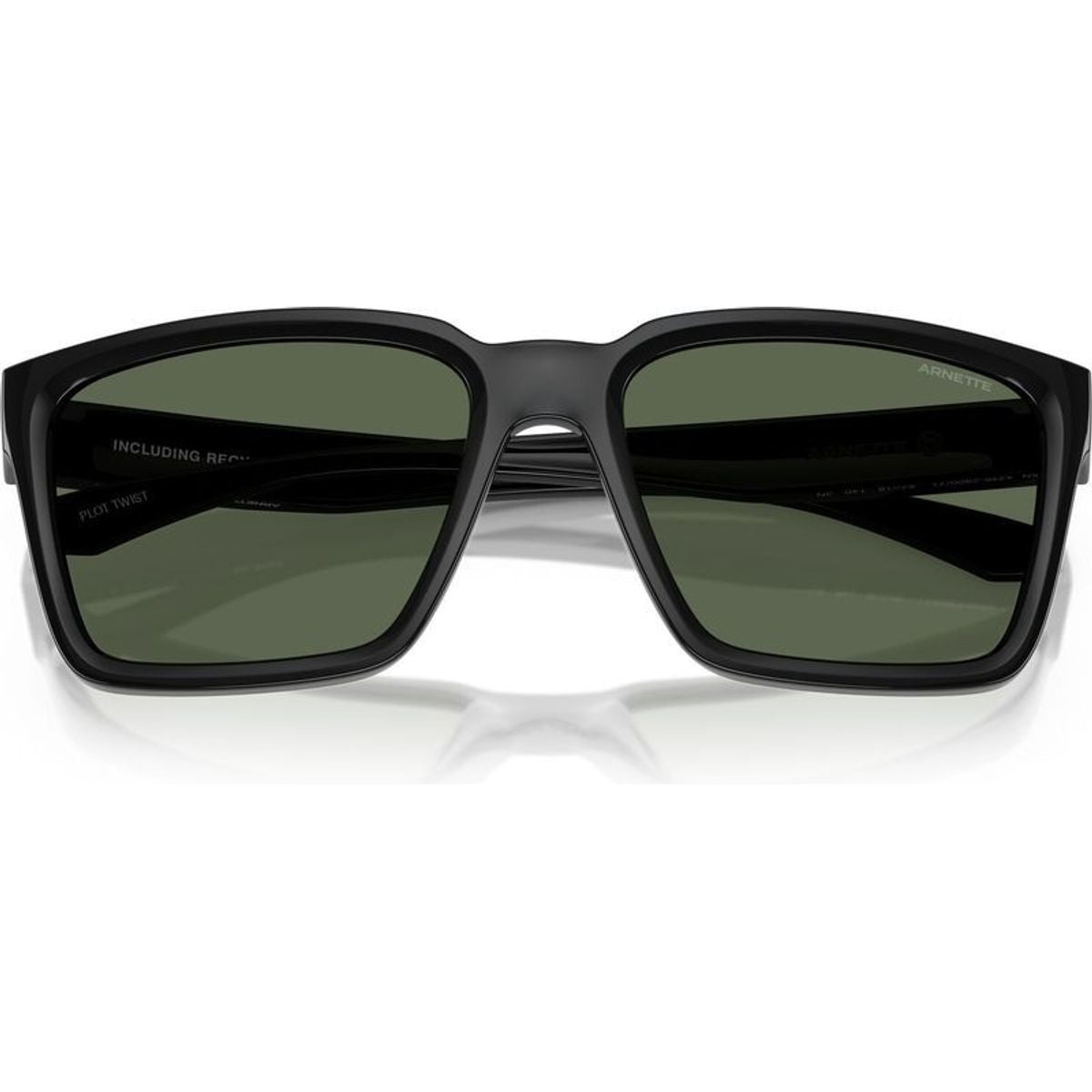 Plot Twist AN4346, Recycled Black/Dark Green Lenses