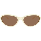 Raven AN4368, Milk/Dark Brown Lenses