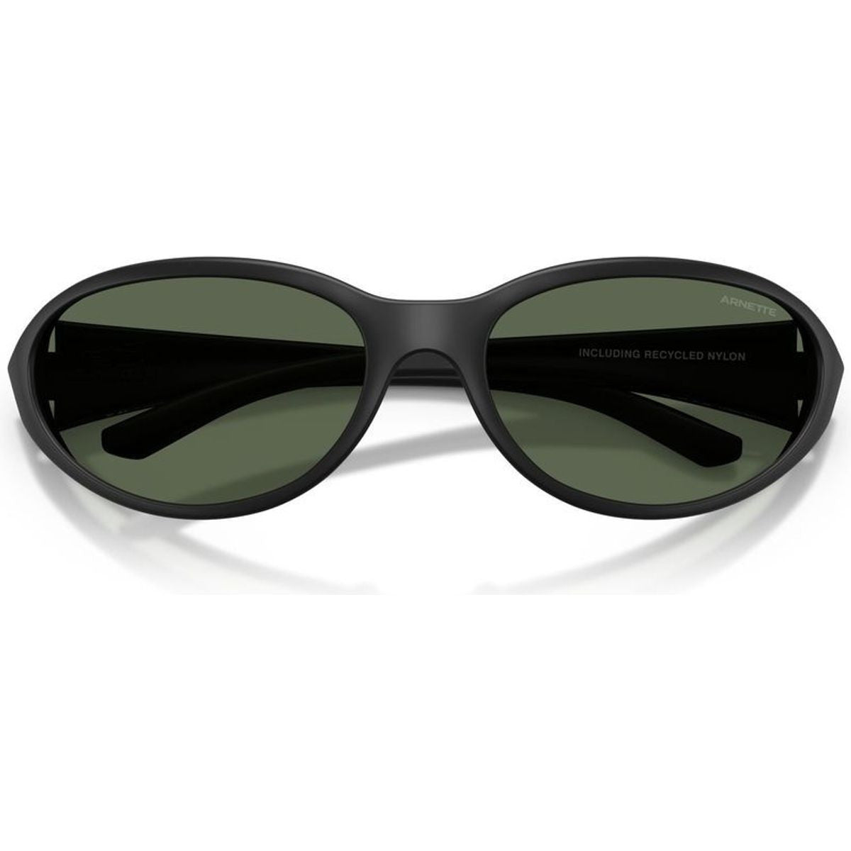 Raven AN4368, Matte Recycled Black/Dark Green Lenses
