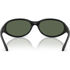 Raven AN4368, Matte Recycled Black/Dark Green Lenses