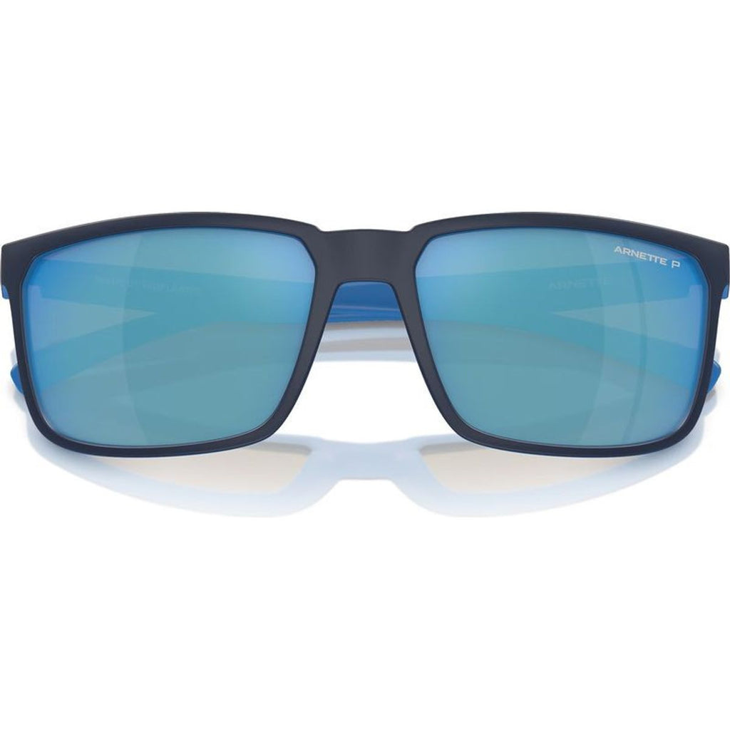 Stripe AN4251, Matte Navy on Light Blue/Dark Grey Water Mirror Polarised Lenses