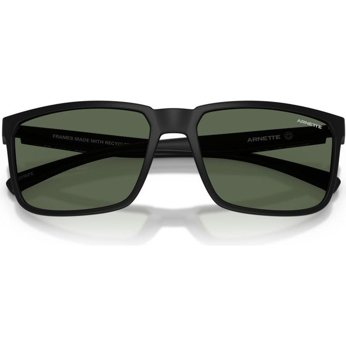 Stripe AN4251, Recycled Matte Black/Dark Green Lenses