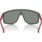 Stripe-M AN4360, Dark Grey/Red Yellow Mirror Lenses