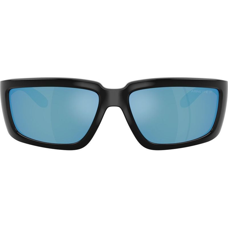 Taggit AN4355, Black and Royal Blue Rubber/Dark Grey Water Mirror Polarised Lenses