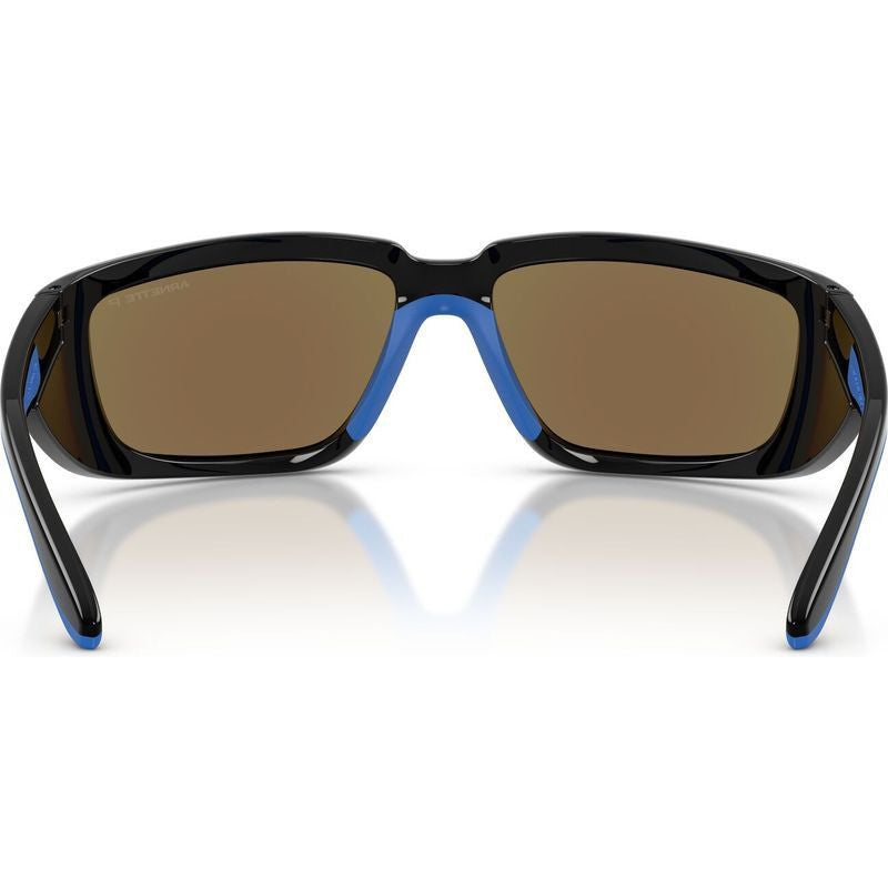Taggit AN4355, Black and Royal Blue Rubber/Dark Grey Water Mirror Polarised Lenses