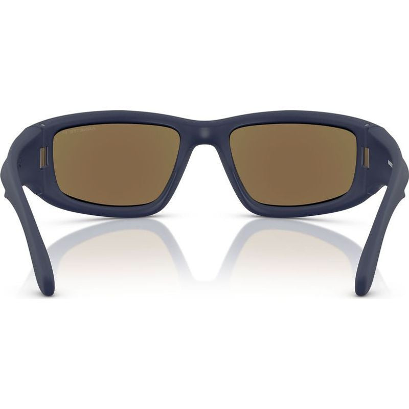 Zyme AN4358, Rubber Dark Blue/Dark Grey Water Mirror Polarised Lenses