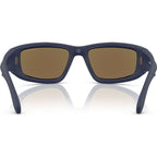 Zyme AN4358, Rubber Dark Blue/Dark Grey Water Mirror Polarised Lenses