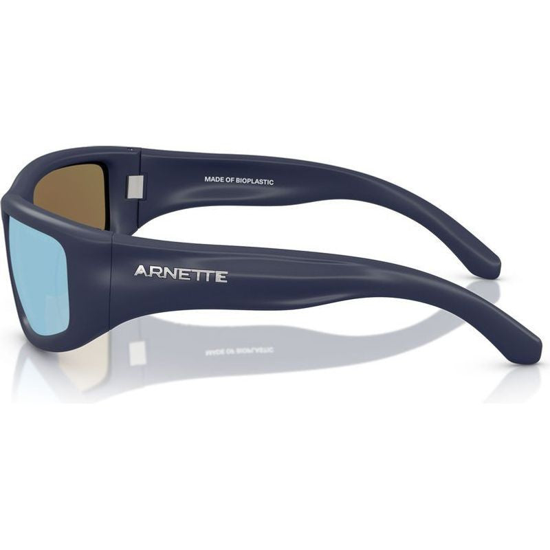Zyme AN4358, Rubber Dark Blue/Dark Grey Water Mirror Polarised Lenses