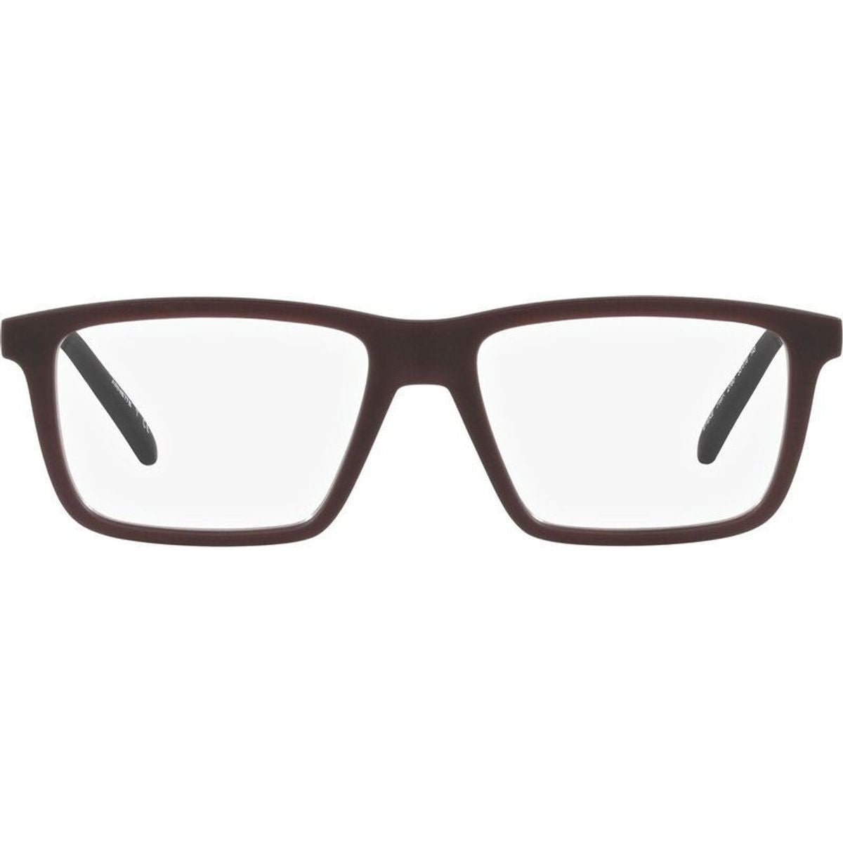 Eyeke AN7197, Matte Transparent Red/Clear Lenses