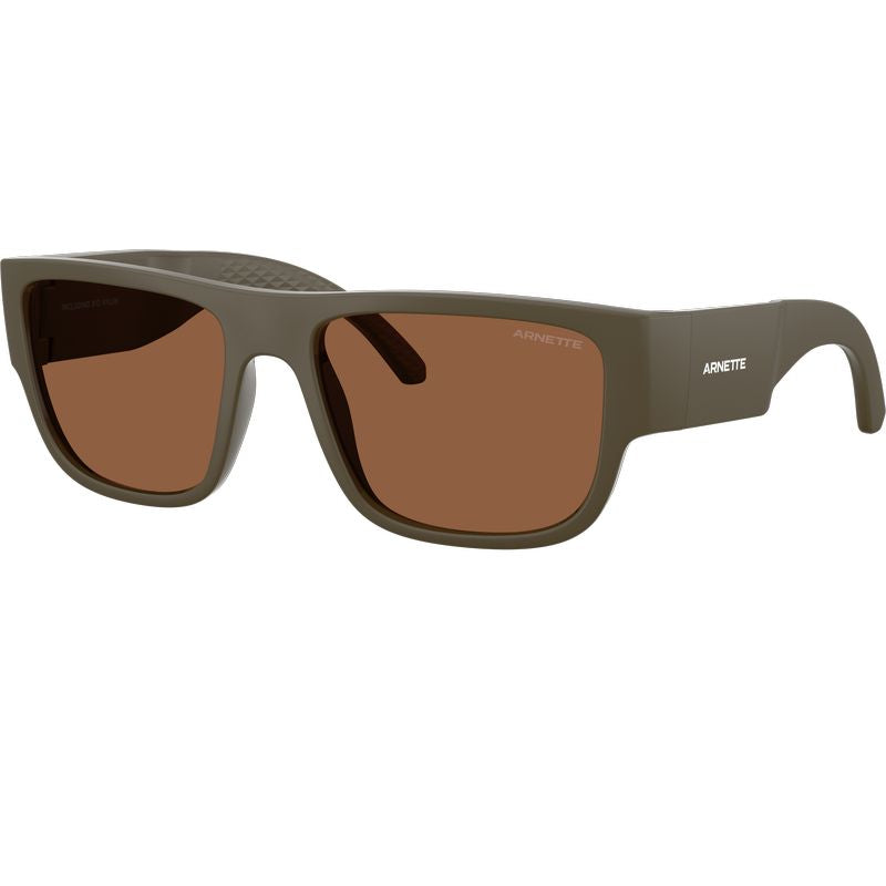 Arnette AN4377 Matte Green Coffee Angle