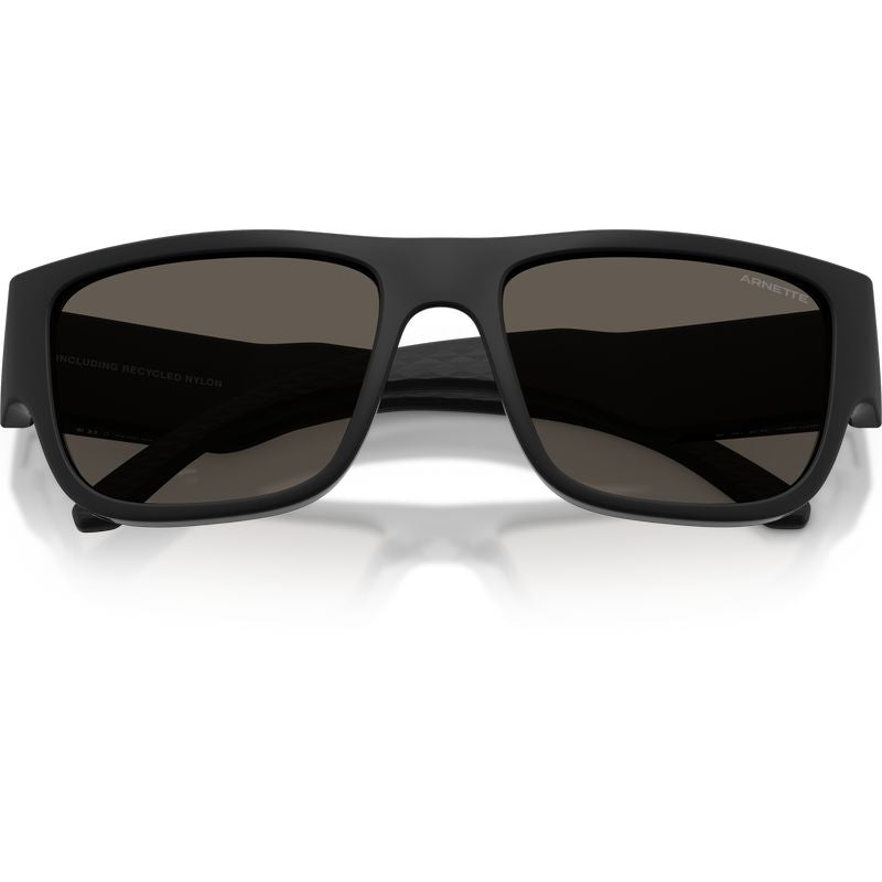 Arnette AN4377 Recycled Matte Black Dark Grey Front2