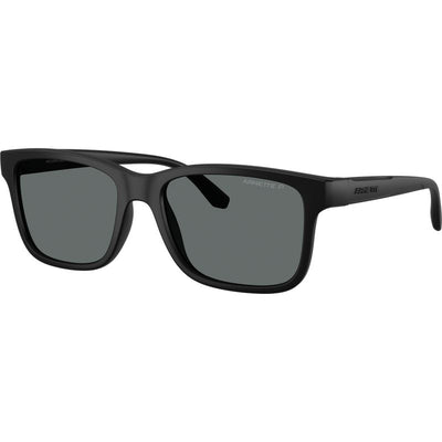 Arnette AN4378 Matte Recycled Black Dark Grey Polarised Angle