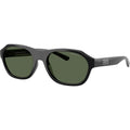 Arnette AN4380 Recycled Black Dark Green Polarised Angle