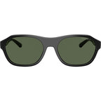 Arnette AN4380 Recycled Black Dark Green Polarised Front