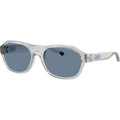 Arnette AN4380 Transparent Grey Dark Blue Polarised Angle