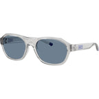 Arnette AN4380 Transparent Grey Dark Blue Polarised Angle