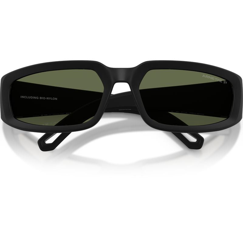 Arnette AN4382 Matte Black Green Polarised Front2