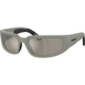 Arnette AN4382 Matte Salvia Green Silver Mirror Angle