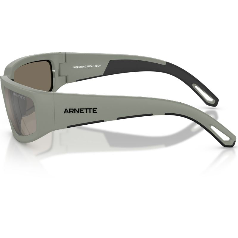 Arnette AN4382 Matte Salvia Green Silver Mirror Side
