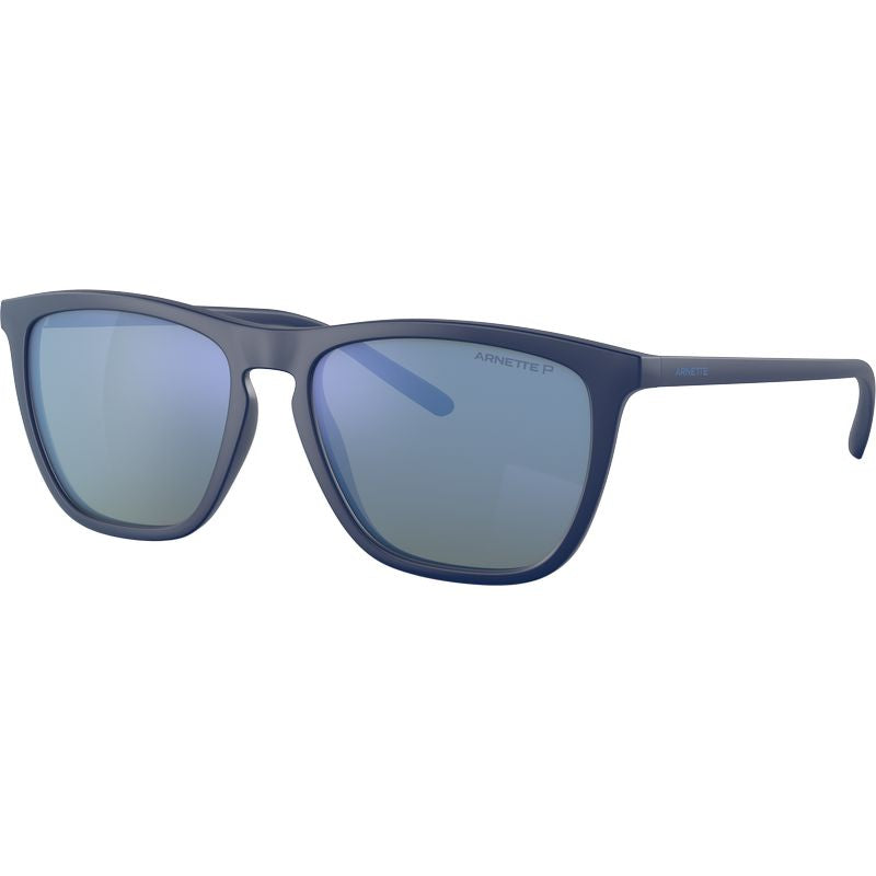 Arnette Fry AN4301 Matte Navy Blue Blue Mirror Polarised Angle