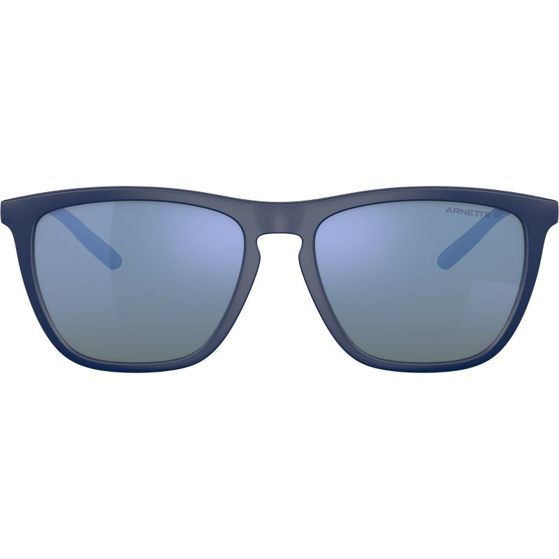 Arnette Fry AN4301 Matte Navy Blue Blue Mirror Polarised Front