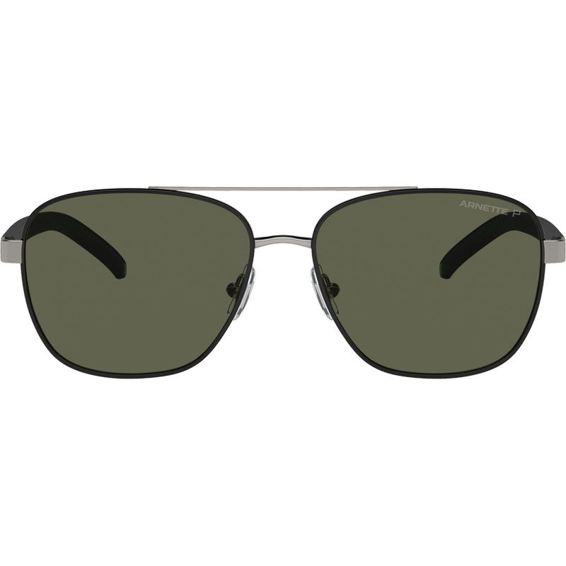 Arnette Walvis AN3087 Gunmetal Black Green Polarised Front