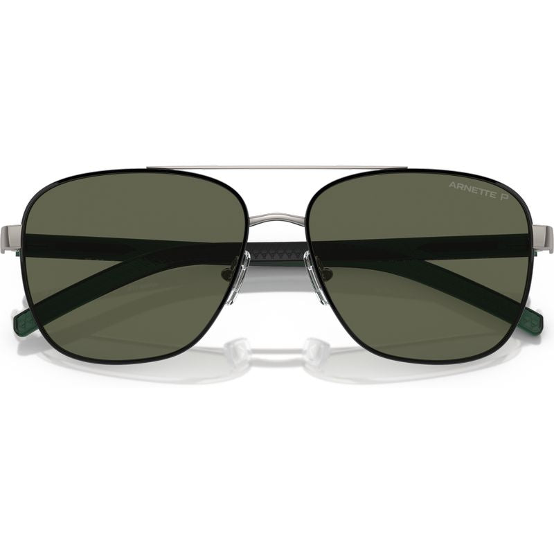 Arnette Walvis AN3087 Gunmetal Black Green Polarised Front2