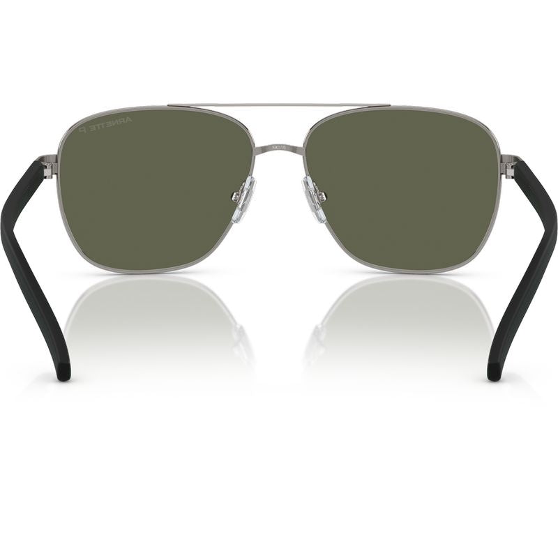 Arnette Walvis AN3087 Gunmetal Black Green Polarised Inner