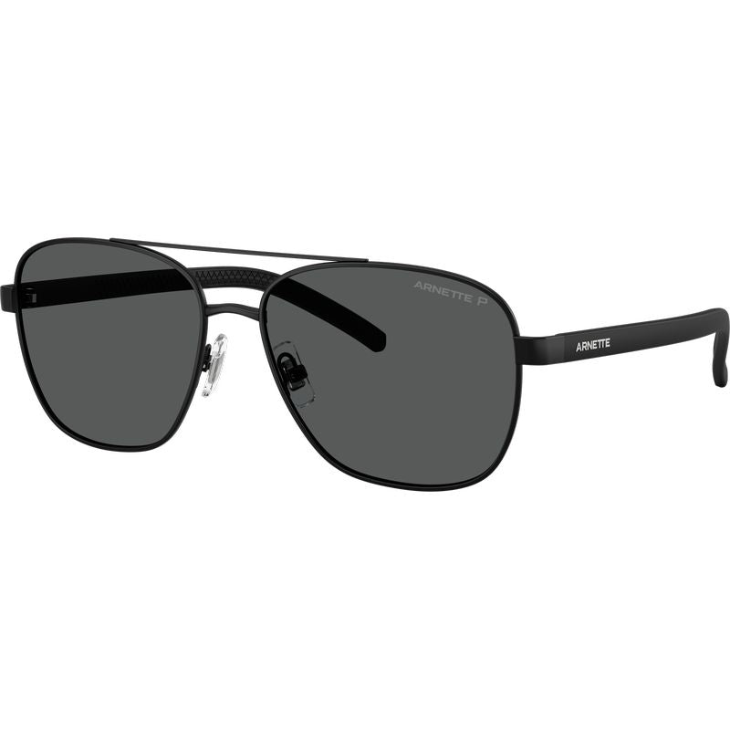 Arnette Walvis AN3087 Matte Black Dark Grey Polarised Angle