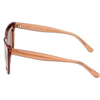 BY0068, Shiny Light Brown/Brown Lenses
