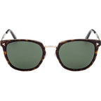 BY0079D, Dark Havana/Green Lenses