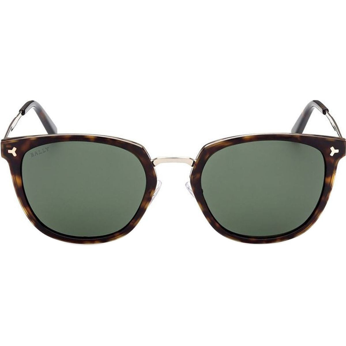 BY0079D, Dark Havana/Green Lenses