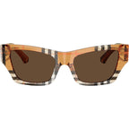 BE4441U, Check Sand/Dark Brown Lenses