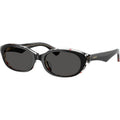 BE4447D, Top Black Vintage Check/Dark Grey Lenses