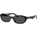 BE4447D, Top Black Vintage Check/Dark Grey Lenses