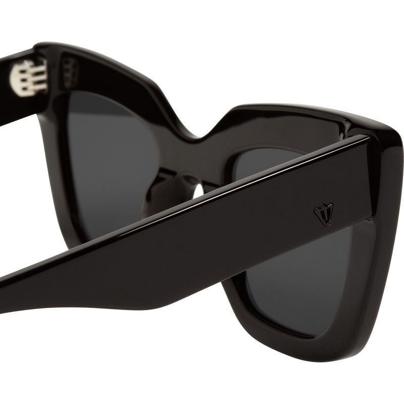 Brigada, Gloss Black/Black Zero Polarised Lenses